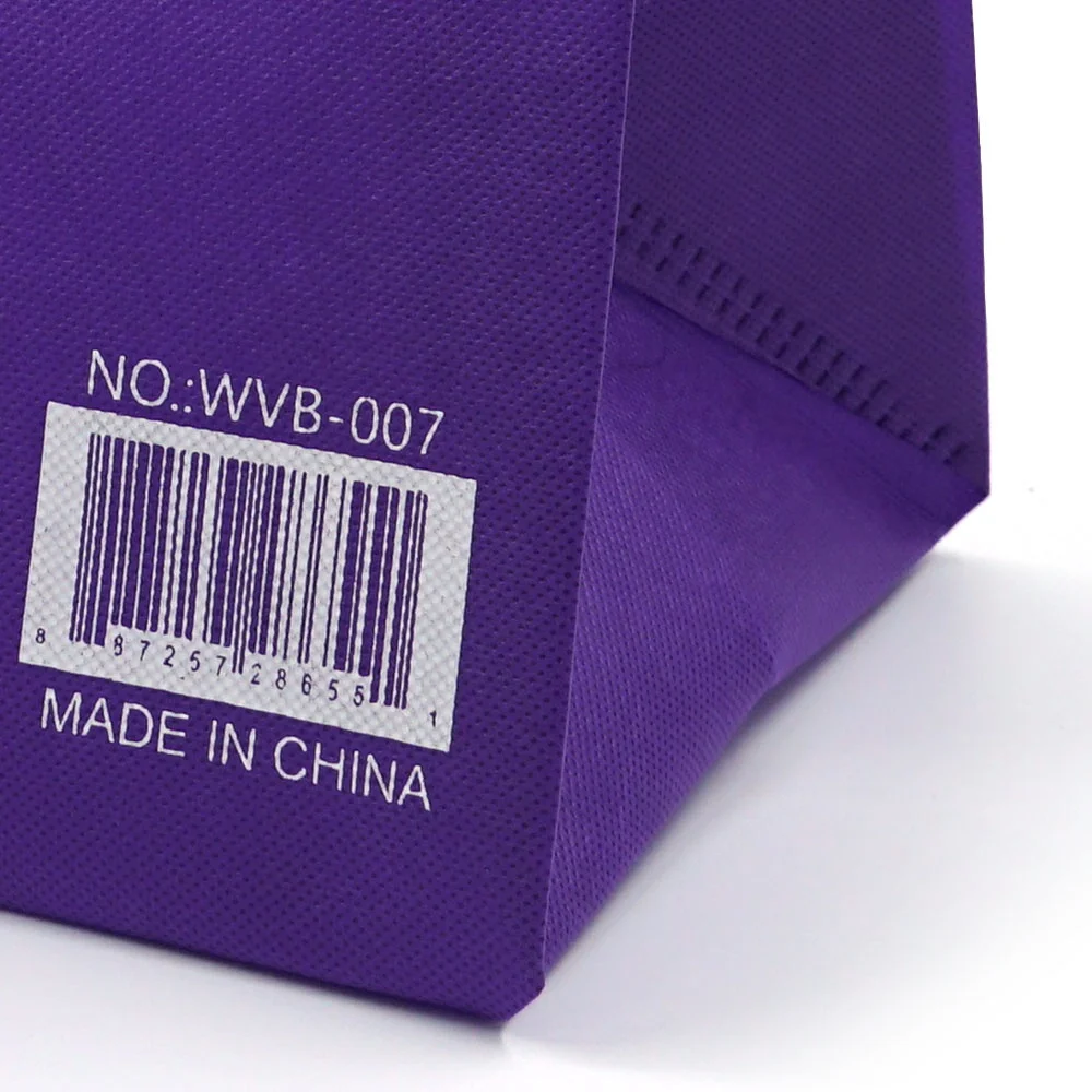 Dazhou nonwoven shoes bag nonwoven heat sealed shopping bag Accept Custom Printing custom made