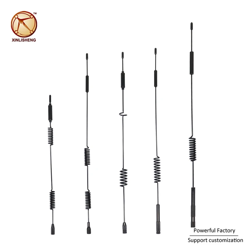 Factory price 4G LTE 3G GSM helical coil spring Antenna pole Full band  18dBi 12dBi external wifi Antenna with M3 joint