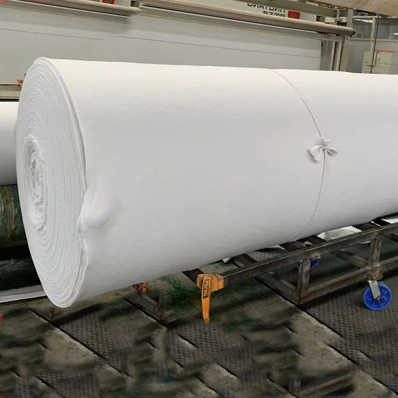 White PP PET Woven Geotextile Fabric Industrial Design Style Nonwoven Material for Highway Construction
