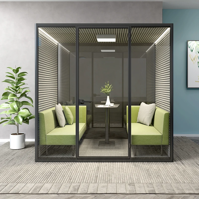 Meetco Phone Booth Soundproof PodSilence Office Phone BoothSingle Person Telephone Booth