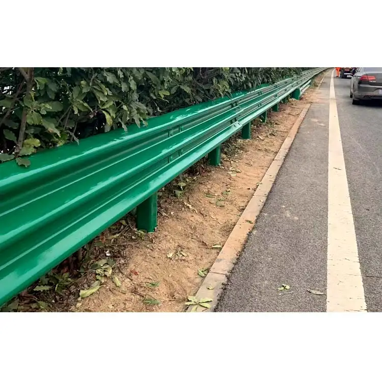 Factory Wholesale Highway Guardrail Hot Dip Galvanized Guard Rail External 90 Degree Corner Terminal End