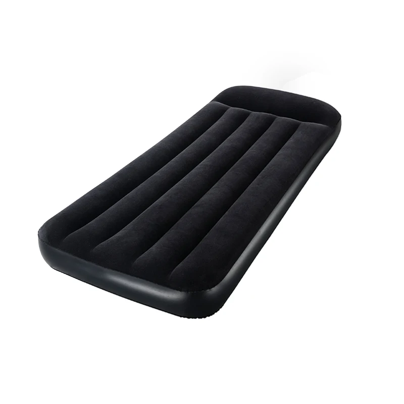 1.85m x 76cm x30cm Factory Directly Wholesale Inflatable Sleeping Mattress For Camping Inflatable Air Mattress Bed