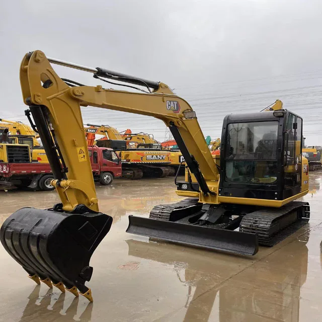 Б/у мини-экскаватор cat 305 305.5e 5 тонн Гусеничные экскаваторы на