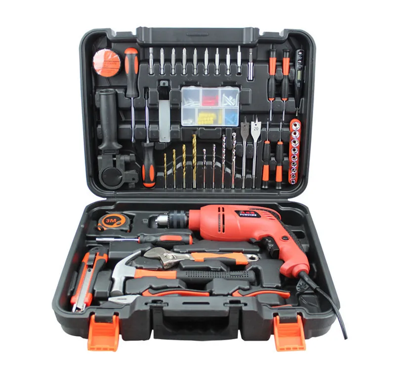 Wholesale Professional Hand Tools 138 Piece Electric Impact Drill Set