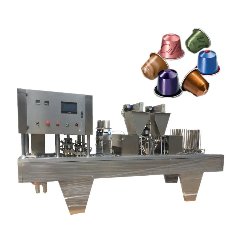 SHENHU automatic coffee capsule filling machine coffee pod Nespresso Espresso filling sealing packing machine