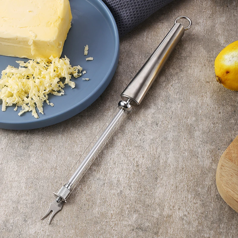Stainless Steel Handheld Butter Tool Wire Cutters Slicers Knives Cheese Cutter for Kitchen