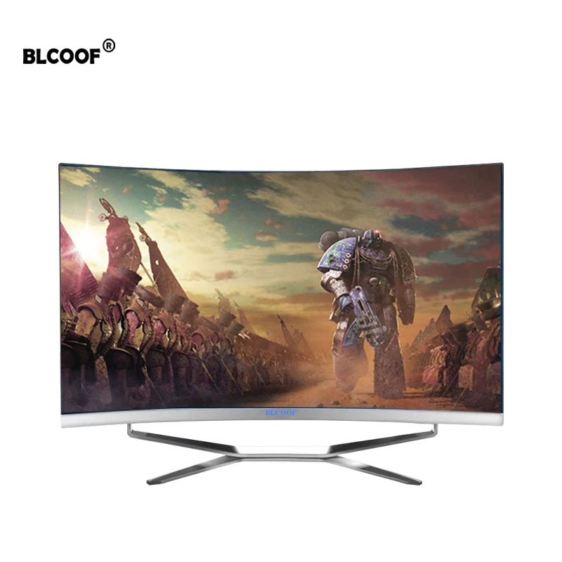 27 inch industrial price cheap hot sale core i3/i5/i7 curved screen all-in-one computers desktops gamer gaming  all in one pc