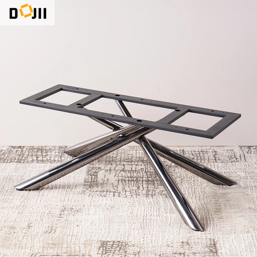 Frames Restaurant Desk Office Wrought Cast Iron Steel Bench Living Room Dining Furniture Legs Coffee Metal Table Bases for Sale