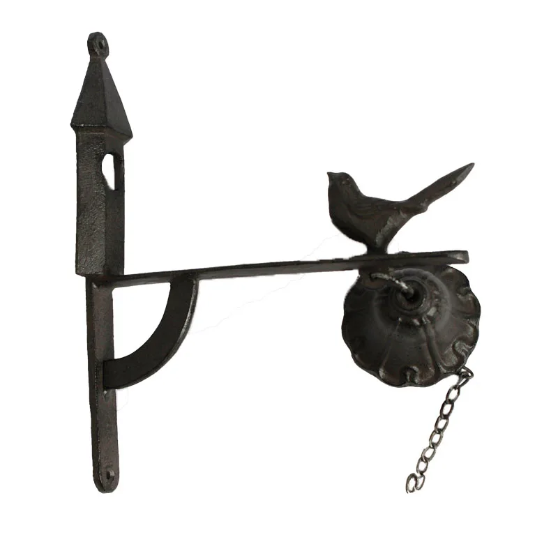 Metal Door Bell for Farm House Outside  Hanging Doorbell - Indoor Outdoor Wall Mounted Dinner Bell - Garden Home Wall Decoration