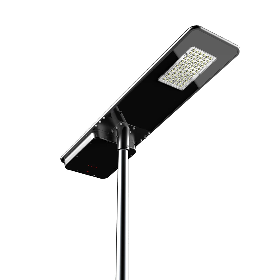 100w 120w Waterproof design of new energy glass Solar street light for outdoor use