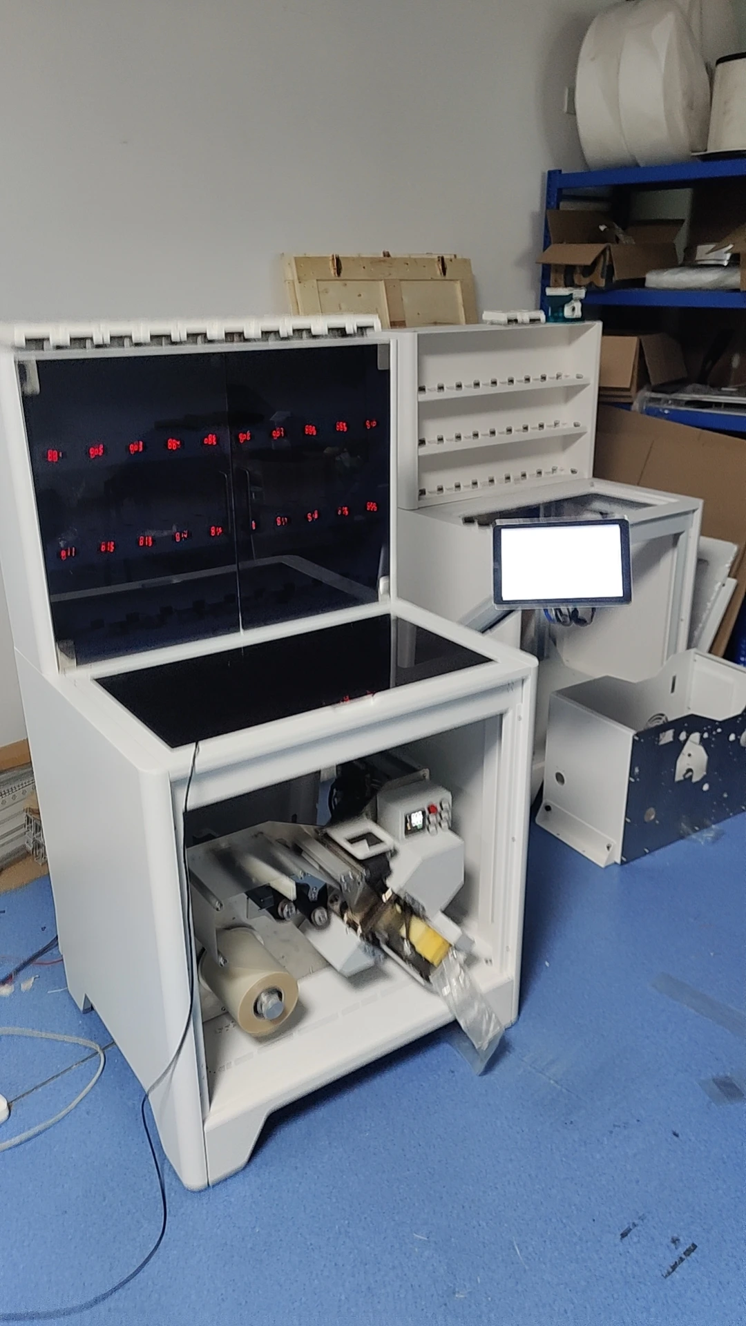 Automatic customized sachet pouch making automatic tablet dispensing vitamin supplement capsule  packaging machine