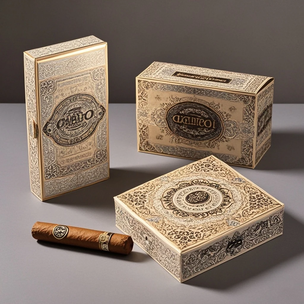 Wholesale Custom Printing Pre Roll Cardboard Luxury Blank Cigarette Boxes For Cigars Tobacco Packaging