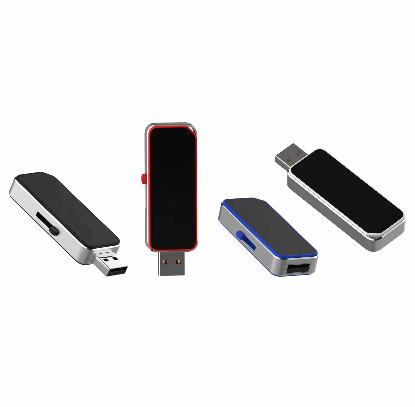 OEM Custom private mould light up logo metal type-c usb flash memory 8gb 16gb 32gb 64gb 128gb USB Flash Drive for Promotion