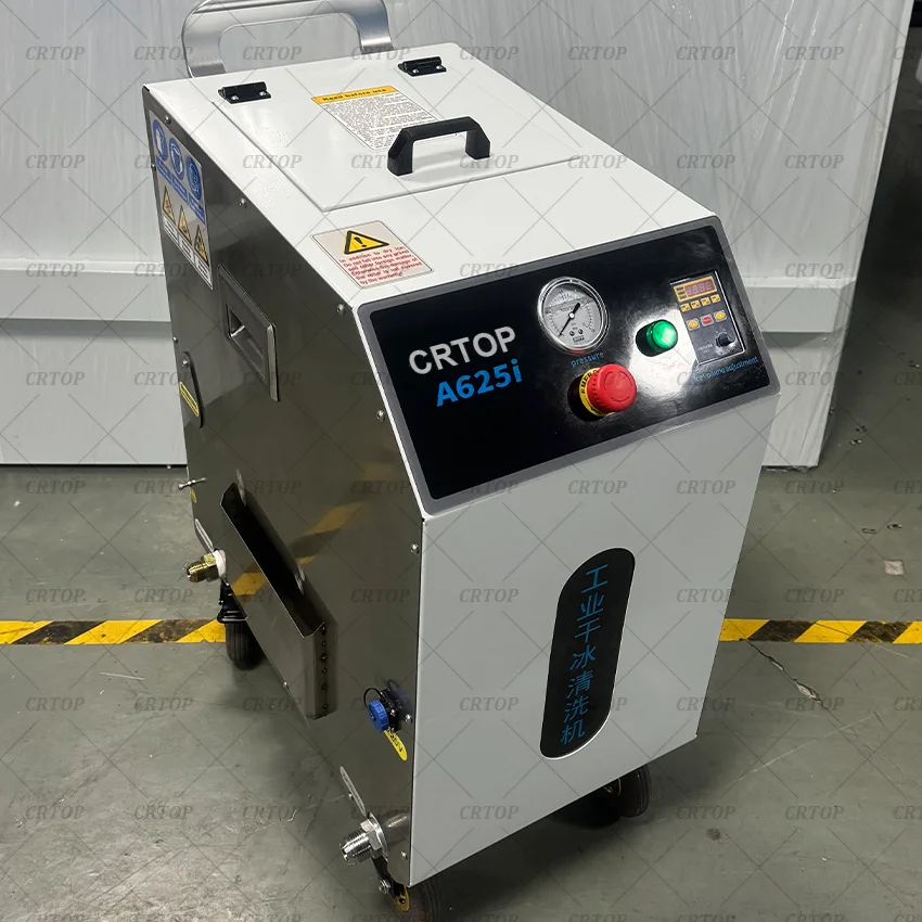Dry Ice Cleaning Machine Car Automatic Dry Ice Blaster Cleaning Machine Carbon Cleaning Dry Ice Blasting