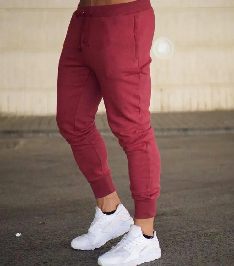 Hot Selling Fitness Jogging Pants Men Elastic Custom Joggers Sweatpants Sports Pants