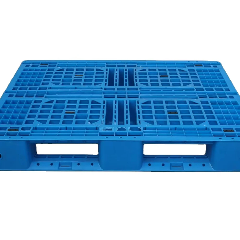 NEXARA Light Weight Recycle Material 1208 1200*800*135mm Grid Surface Field Euro Plastic Pallet for Logistic Turnover