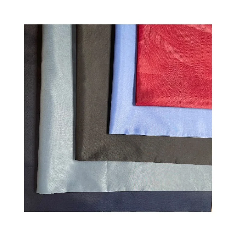 Wholesale 170T 180T 190T Coated with PA PU PVC 100% Polyester Taffeta Fabric Lining