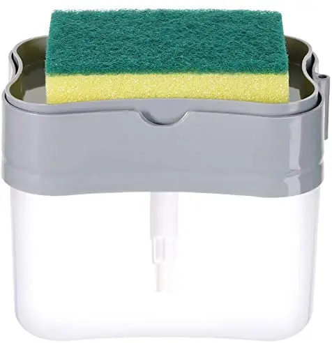 Premium Quality Soap Dispenser - Countertop Dish Soap Dispenser for Kitchen, Sink Dish Washing Soap Dispenser 13 Ounces