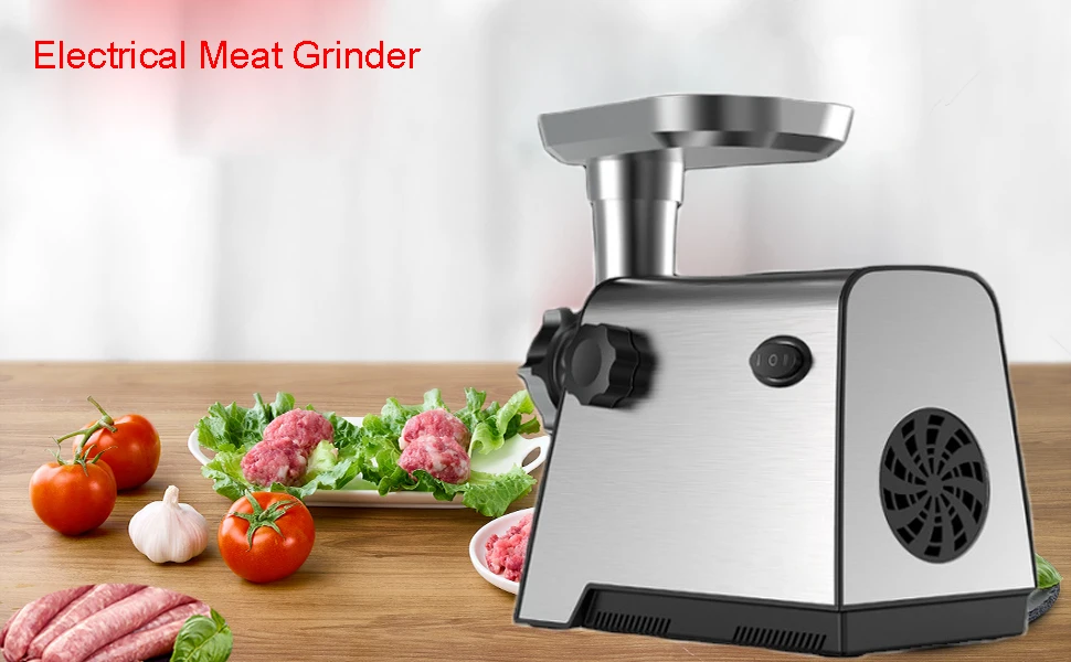 Home use stainless  steel  Multifunction 3 in 1 electrical Meat grinder