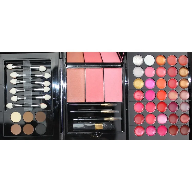 177 Full Color Personal Makeup Set Artist Eyeshadow Palette Fashion Women Cosmetic Case Full Pro Palette Concealer Blusher