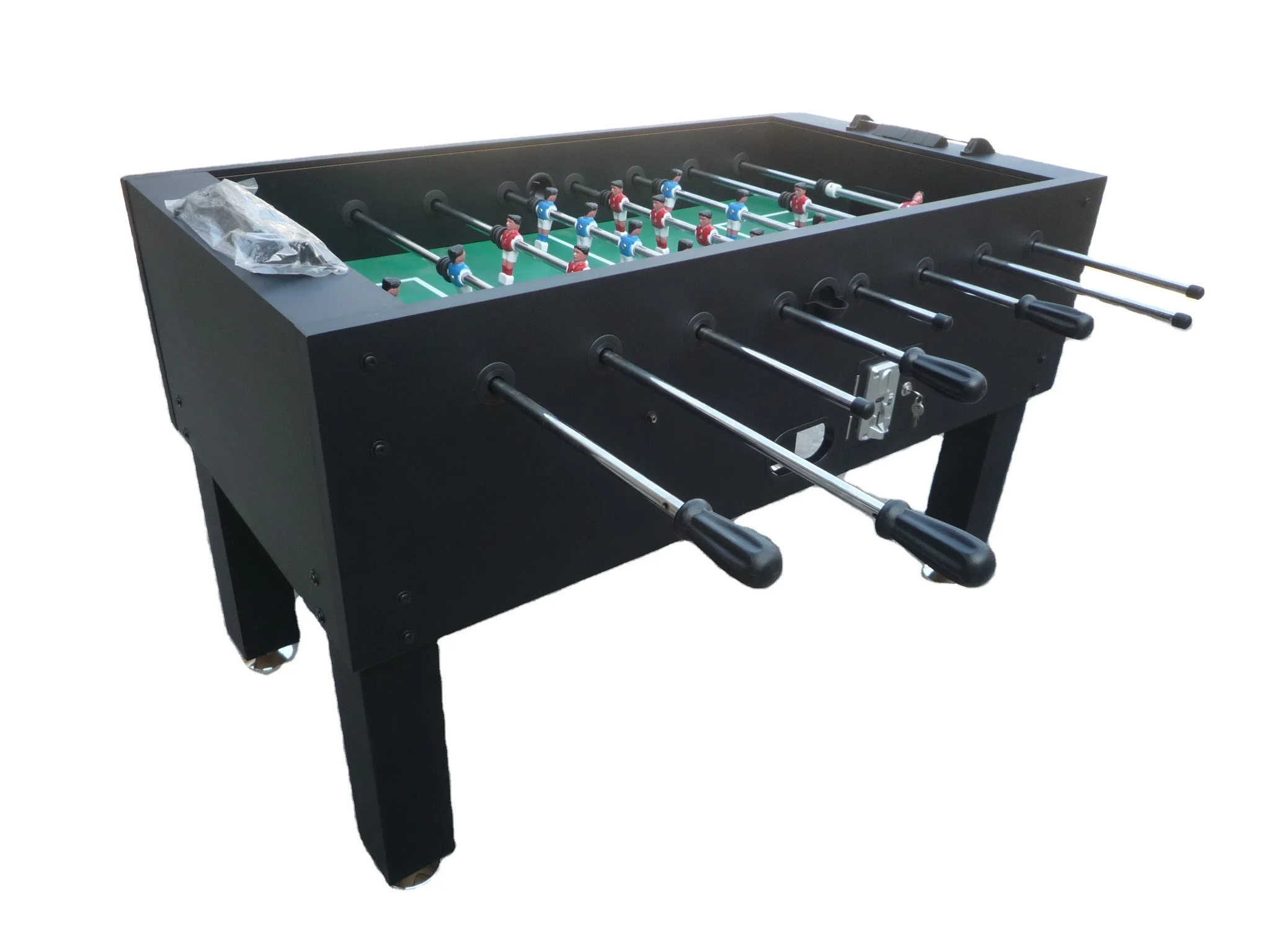 KBL-S1224 стеклянный Настольный футбол, Монетный настольный футбол, футбольный стол