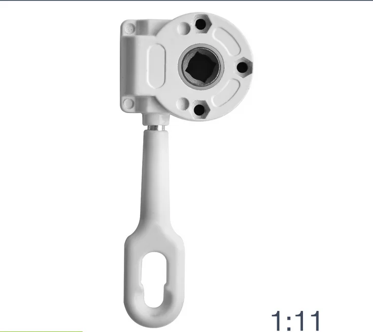 Manual Retractable Awning Gear Box Aluminium 1:7 Awning Gear Box Parts