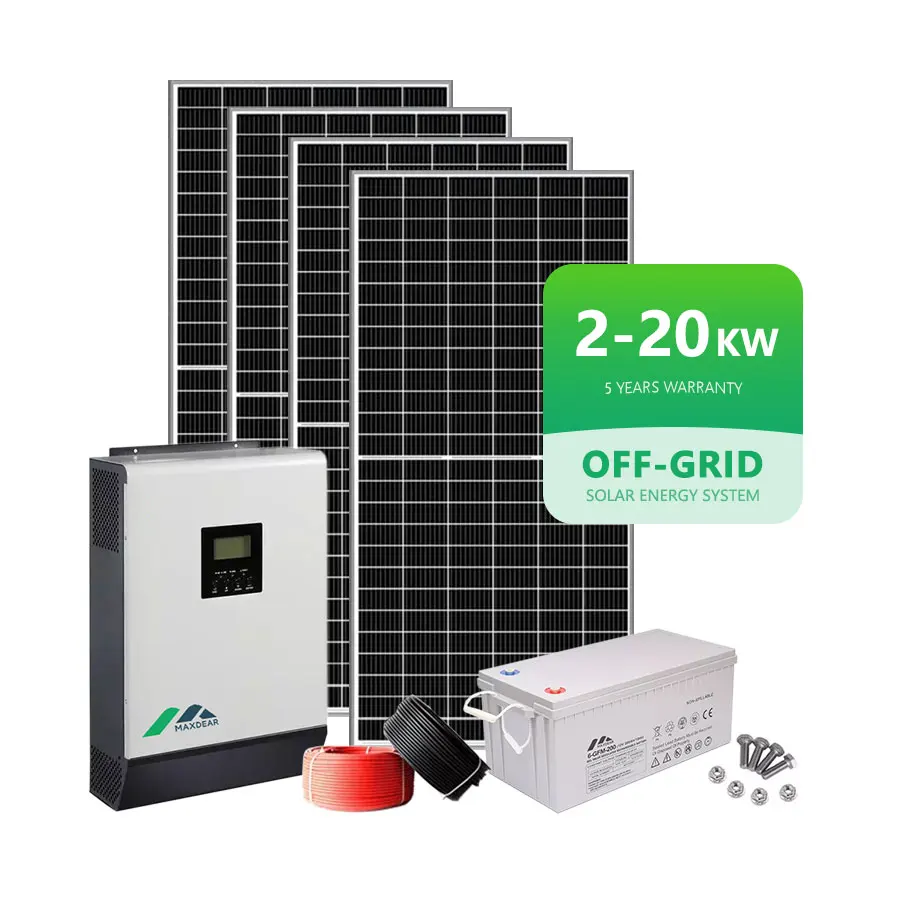 Custom Design Solar Farm System 6kw 50kw Solar System Power Panels Solar Energy System