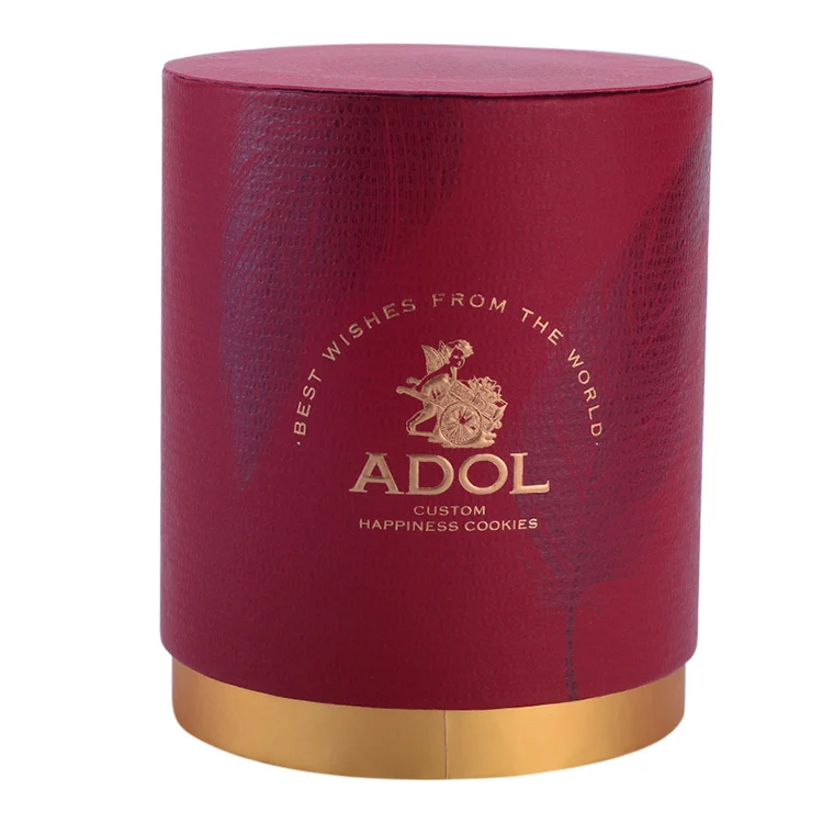 Custom Recycled Printed Creative Round Kraft Tubes Packaging For Food Packaging Raper Tubes bottles