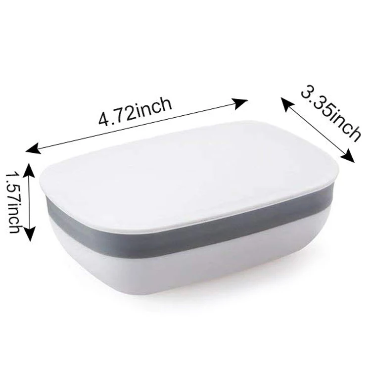 Amazon Hot Sale Soap Holder Plastic travel Soap Dish Portable Soap Tray Holder