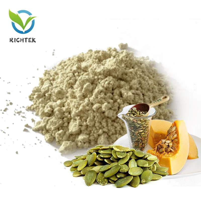 Factory directly supply pumpkin kernal protein 60% improve male fertility VEGAN pumpkin seed protein 60% powder for sports NUTRI