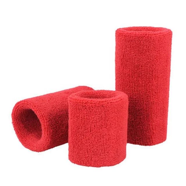 Custom Logo Sport spandex Sweat Wrist Band Towel Wristbands