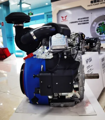 GB1000 Zongshen Manufacture Engines With Two Cylinder OHV E- Start V Twin Gasoline Engines