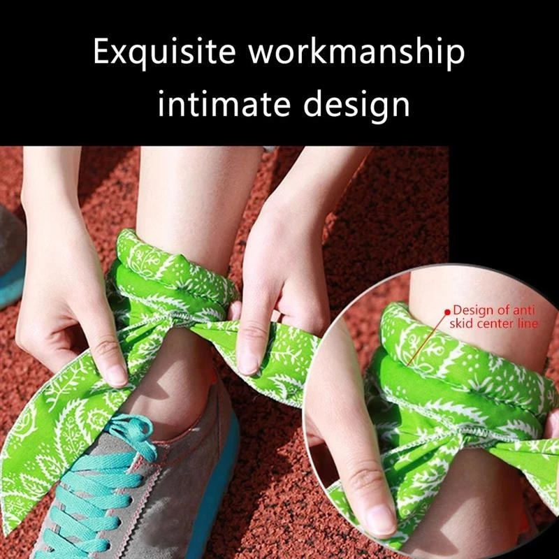 Wholesale custom reduce temperature moist cool ice pack scarf neck cooler Ice scarf