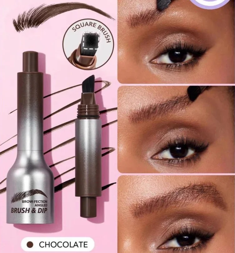 Oem Brush Dip Dipeyebrow Gel Long Lasting and Sweatproof Semi Permanent Eyebrow Enhancers Eyebrow Tint with Brush Dip
