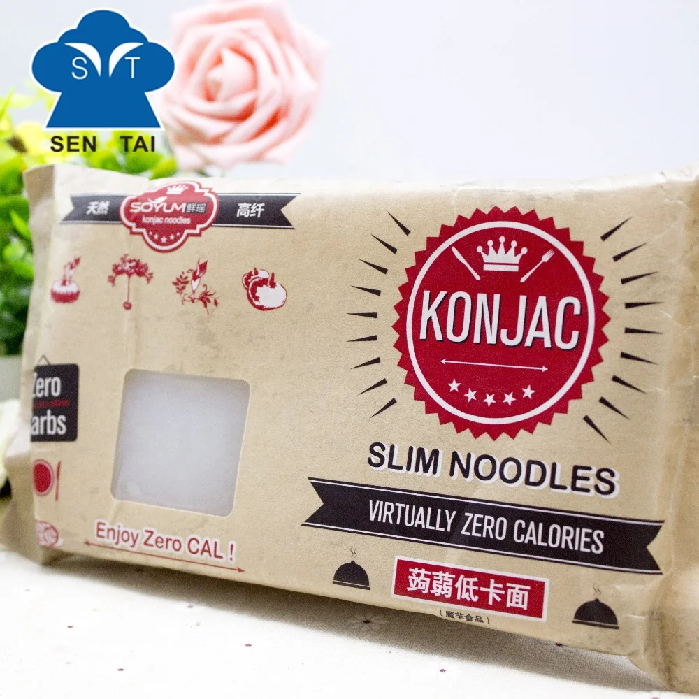  Фирменная продукция без глютена запаха shirataki Органическая конжаковая лапша мгновенная низкокалорийное
