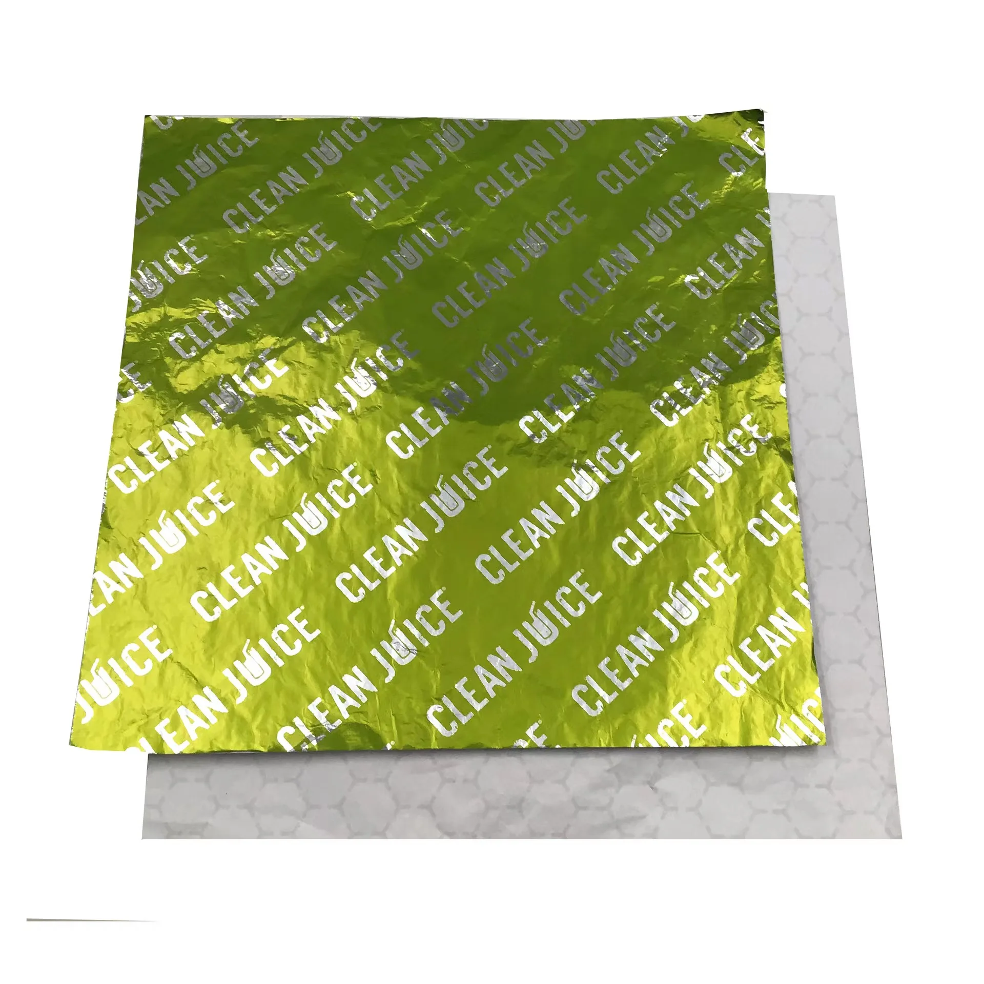 custom designed logo printing repeated  custom wrapping paper  food  packaging  aluminium foil paper burger packaging