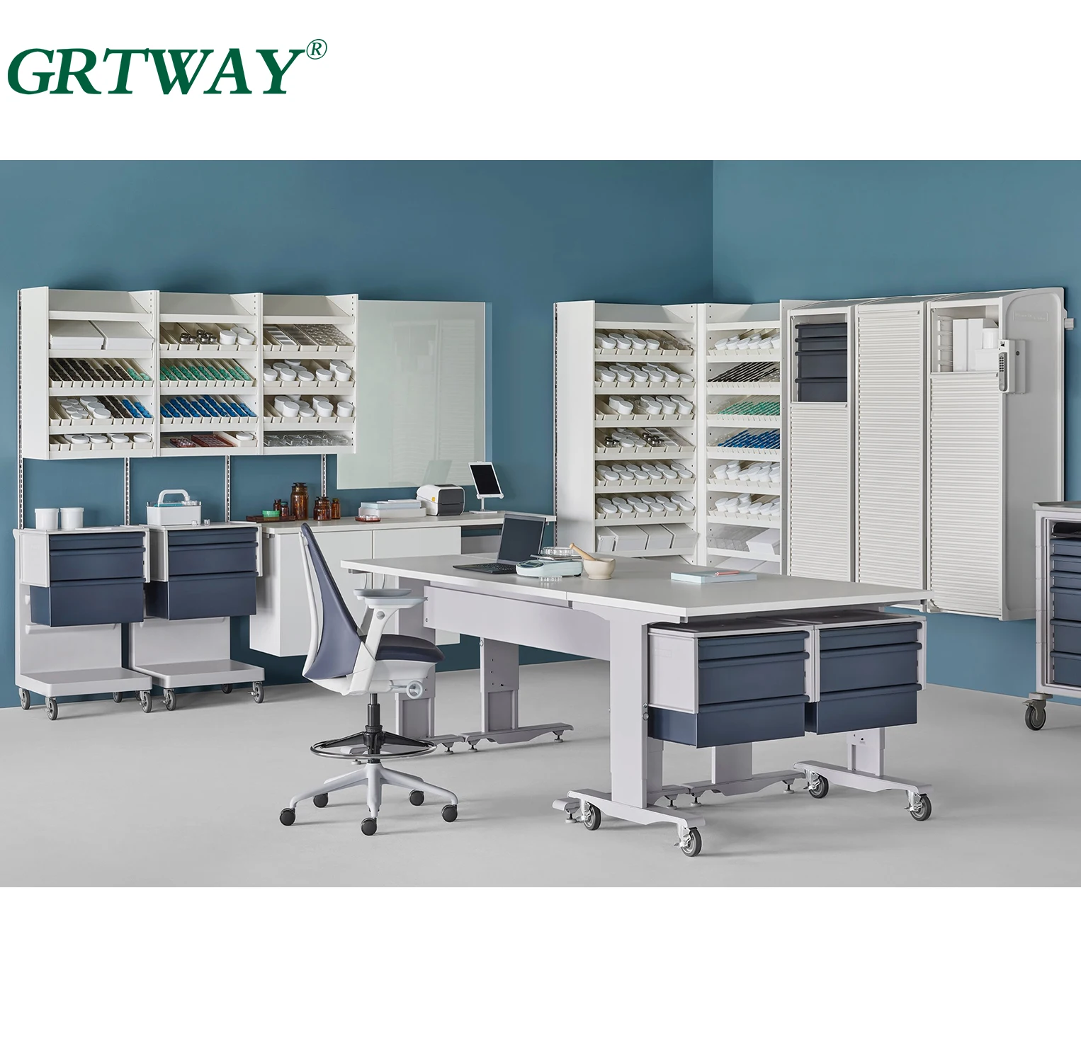 YL008 Hospital and Healthcare Furniture Customized One Stop Solution Supplies Healthcare Medical Casework