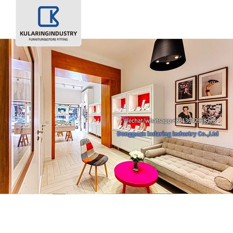 China jewelry display cabinet manufacturers customized commercial jewellery display used glass showcases for jewelry