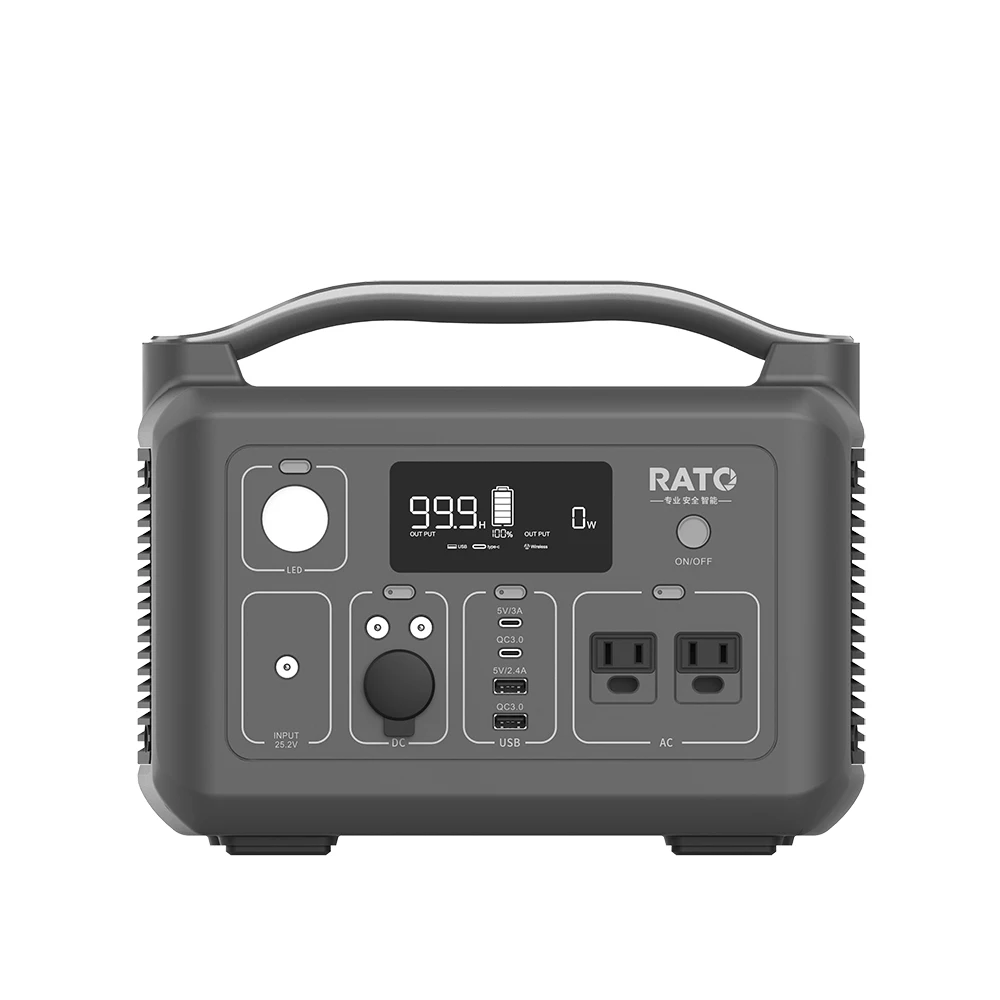 Rato 540Wh 500 Вт литий-ионный источник питания солнечный генератор зарядная станция для концентратор кислорода