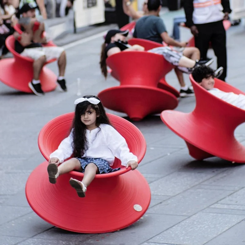 Шезлонг с вращением на 360 градусов для гостиной