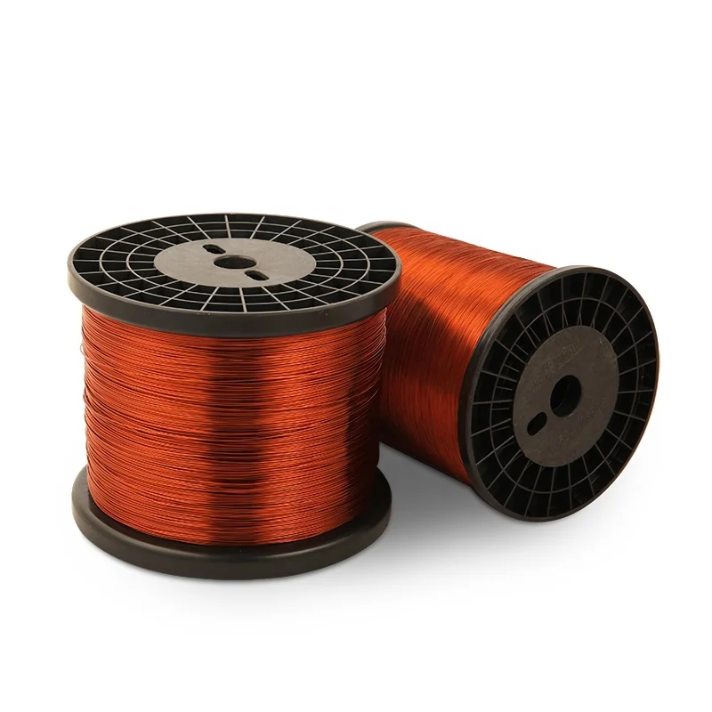 Large quantity Inventory Top Quality Polyurethane150 Grade Class F Enameled Copper Wire Insulated Coiled for motor