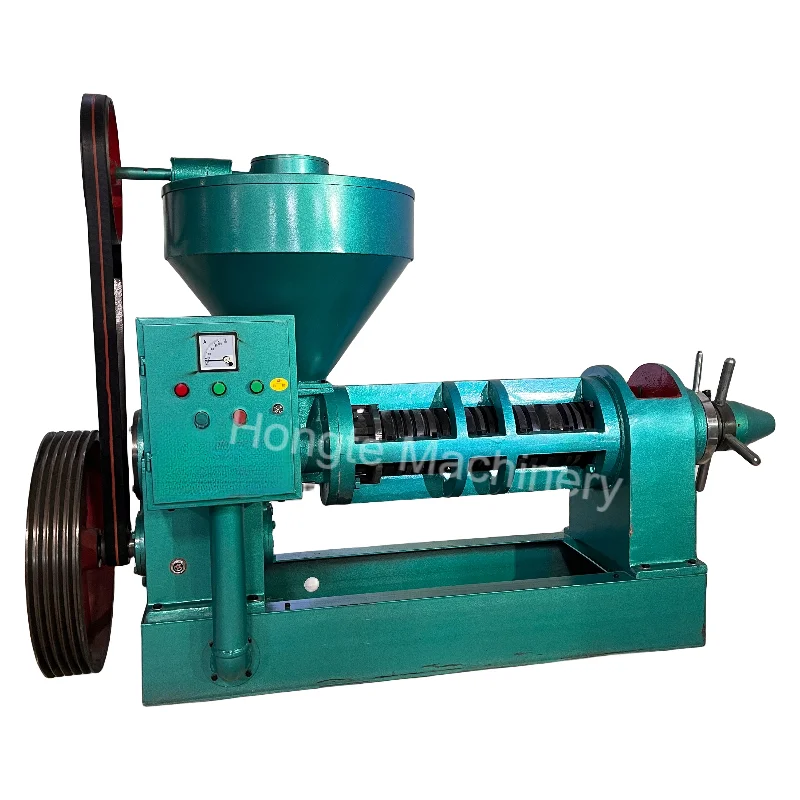 High-Output Low Oil Content of Dry Cakes Soybean Peanut Oil Squeezer Machine