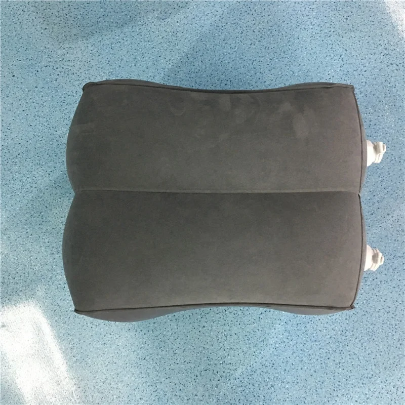 Portable Airplane Kids Toddlers Bed Adjustable 3 Layers Height Inflatable Travel Leg Foot Rest Pillow Airplane Bed For Kids