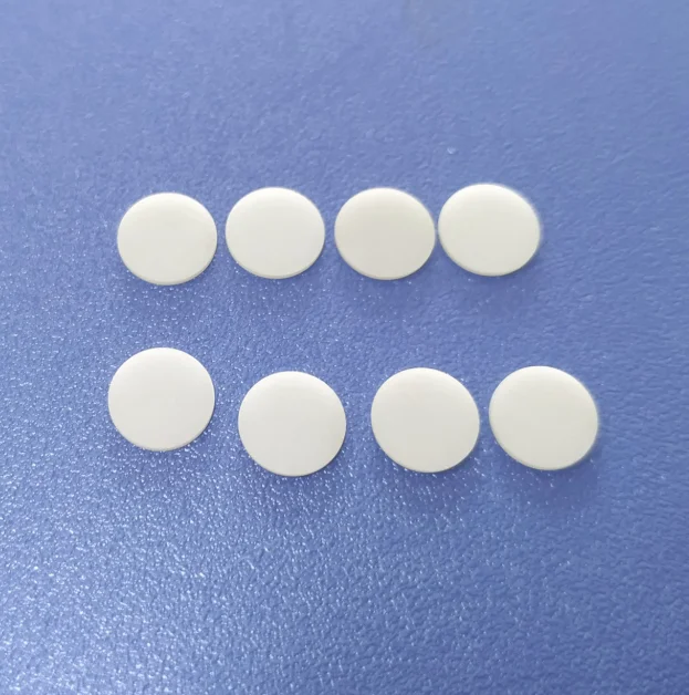 ALN dry pressing wafer Aluminum nitride ceramic insulating disc for high thermal conductivity