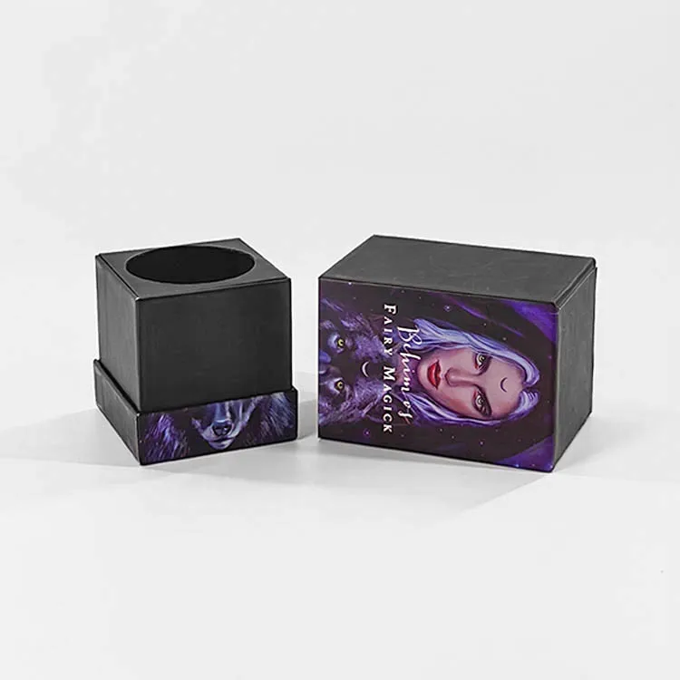 Factory Low MOQ Hot Sale Custom Logo Candles Scented Luxury Boxes Candle packaging Box