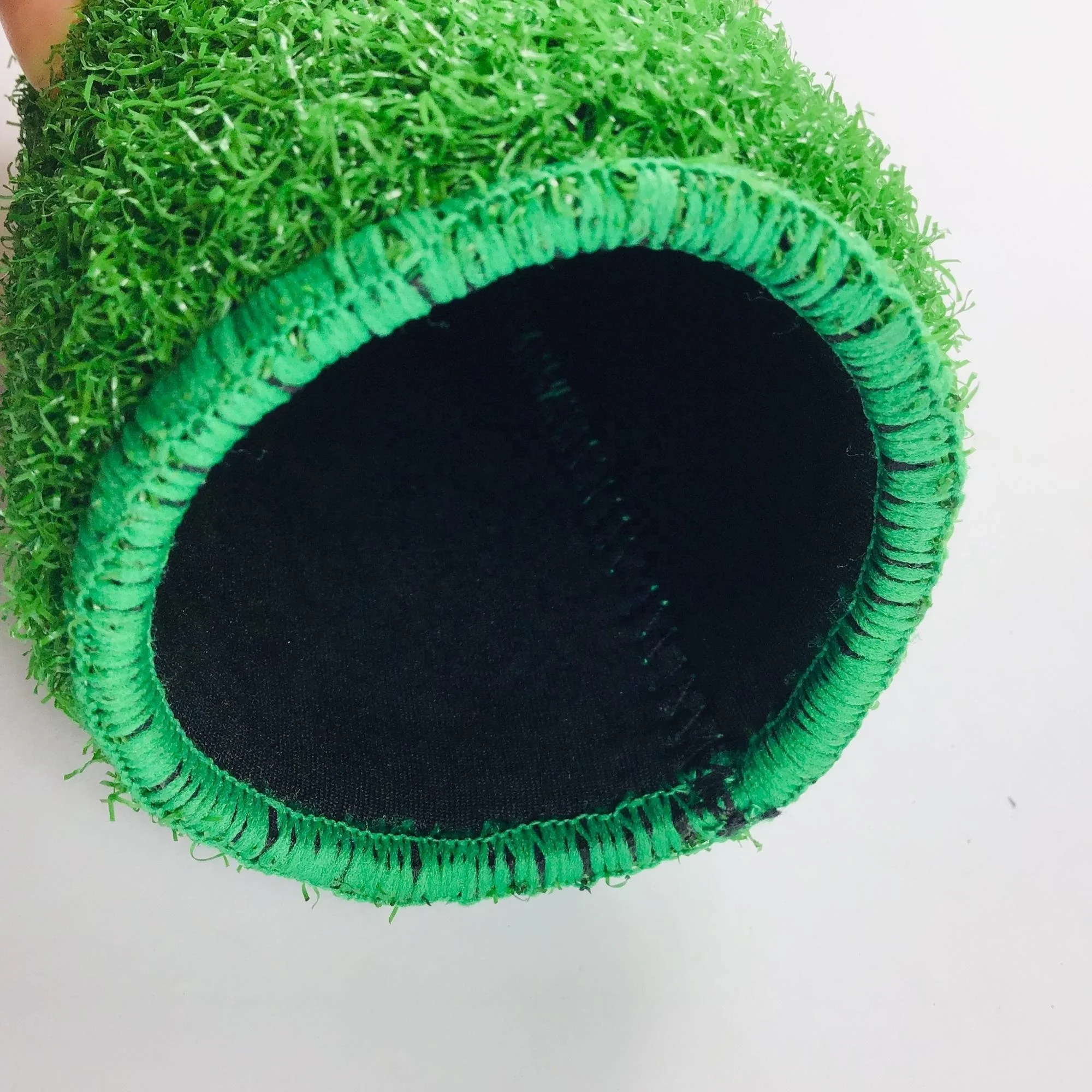 Искусственная трава 5 мм неопреновый дешевый изолированный 12 унций нержавеющий держатель для газона с ремешком пользовательская печать сшитый логотип патч