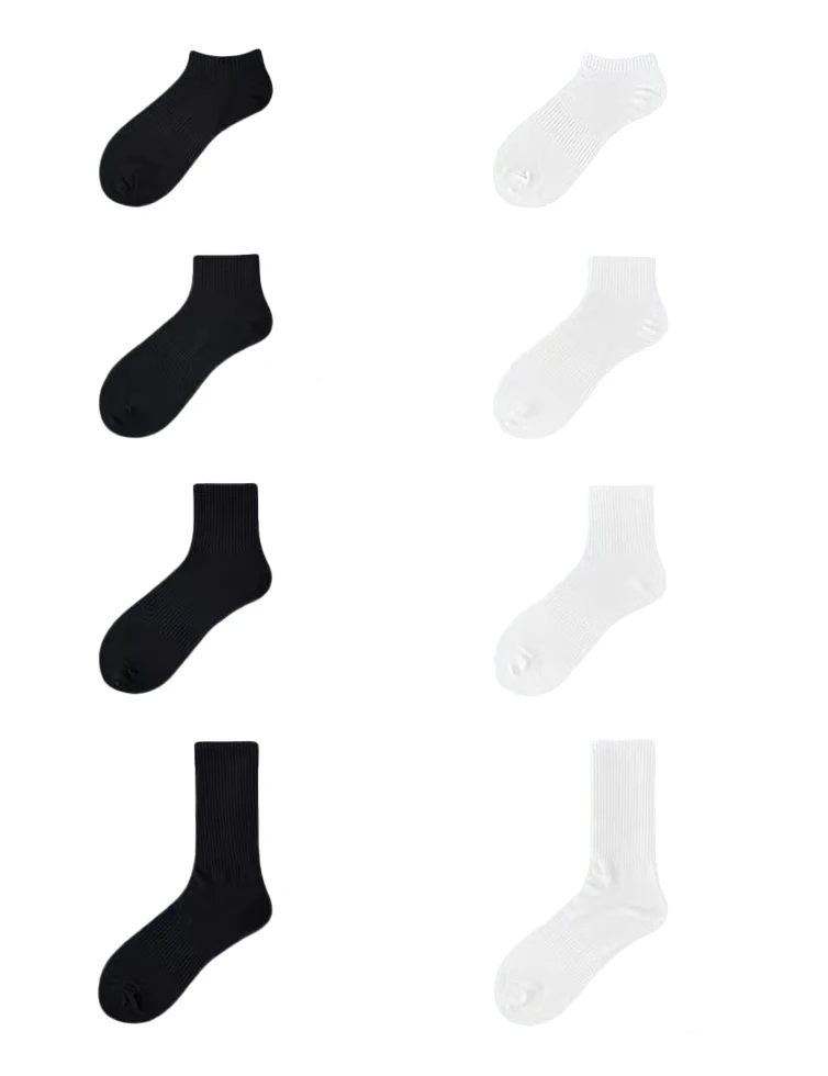 100 Cotton Bamboo Design Socks Athletic Crew Sports Socks Men Basketball Socks Grey Elite for Man OEM Custom Logo White Black