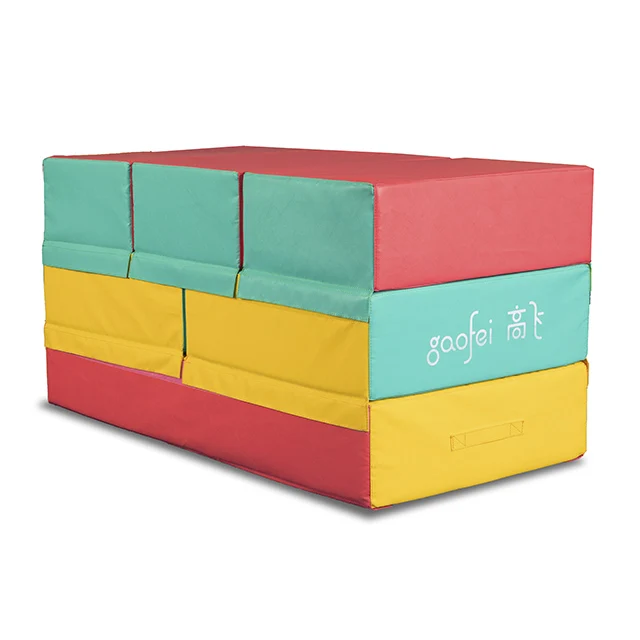 Gaofei Happy kids блоки для прыжков модули из пенопласта паркура детская мягкая игровая губка тренировок в помещении