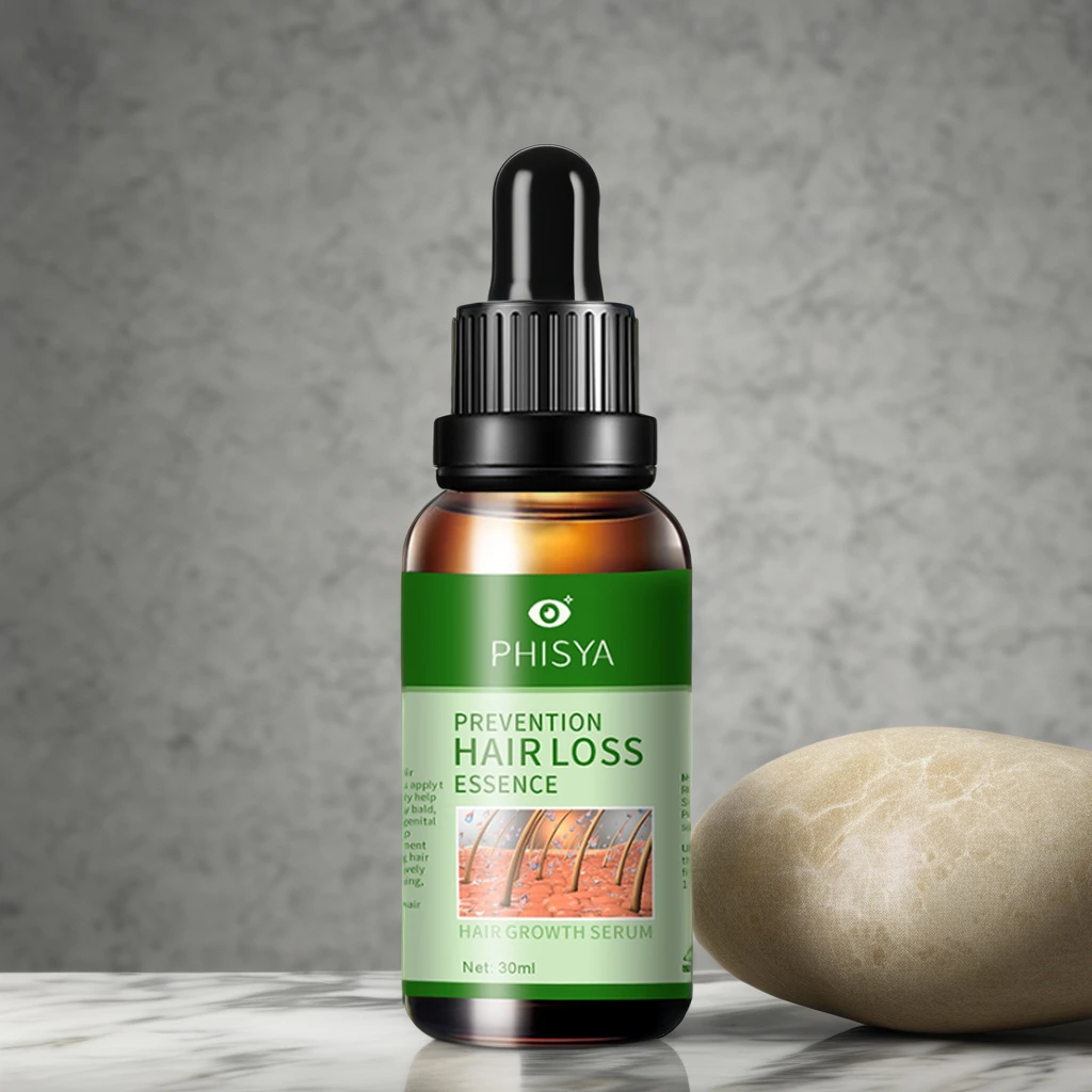 OEM Ginger-Infused Herb Plant Essential Oil for Fast Hair Loss Prevention Growth and Whitening for Hair Care