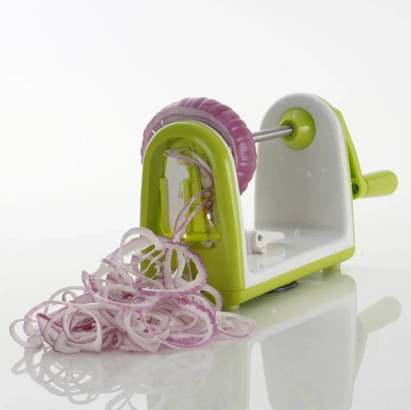 2023 Hot selling multifunctional vegetable spiral slicer Kitchen tools Cooking accessories Vegetable spiral slicer 5 in 1